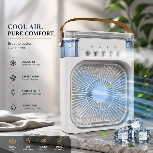 Cooling Fan With Ice With Free Shipping All Over UAE